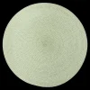 Placemat BRAID Rond Mint
