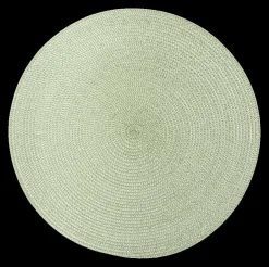 Placemat BRAID Rond Mint
