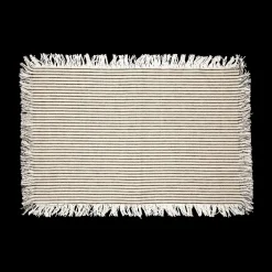 Placemat DELICO Katoen Wit/Grijs