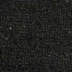 Placemat ELHAR Rond Glitter Zwart