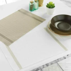 Placemat GOLDIRIA Wit/Beige