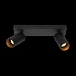 Plafondspot CLUBS 2Del. Zwart