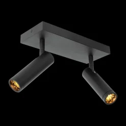 Plafondspot GRADO 2Del. Zwart