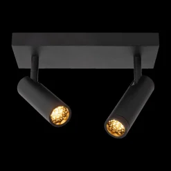 Plafondspot GRADO 2Del. Zwart