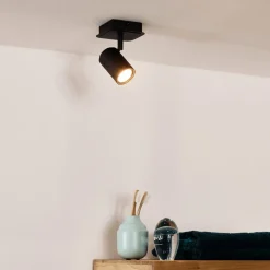 Plafondspot LENNERT 1Del. Zwart