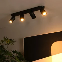 Plafondspot PUNCH 4Del. Wit