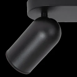 Plafondspot PUNCH 4Del. Zwart