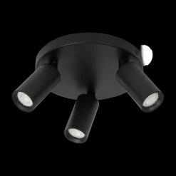Plafondspot RITMO 3Del. Zwart