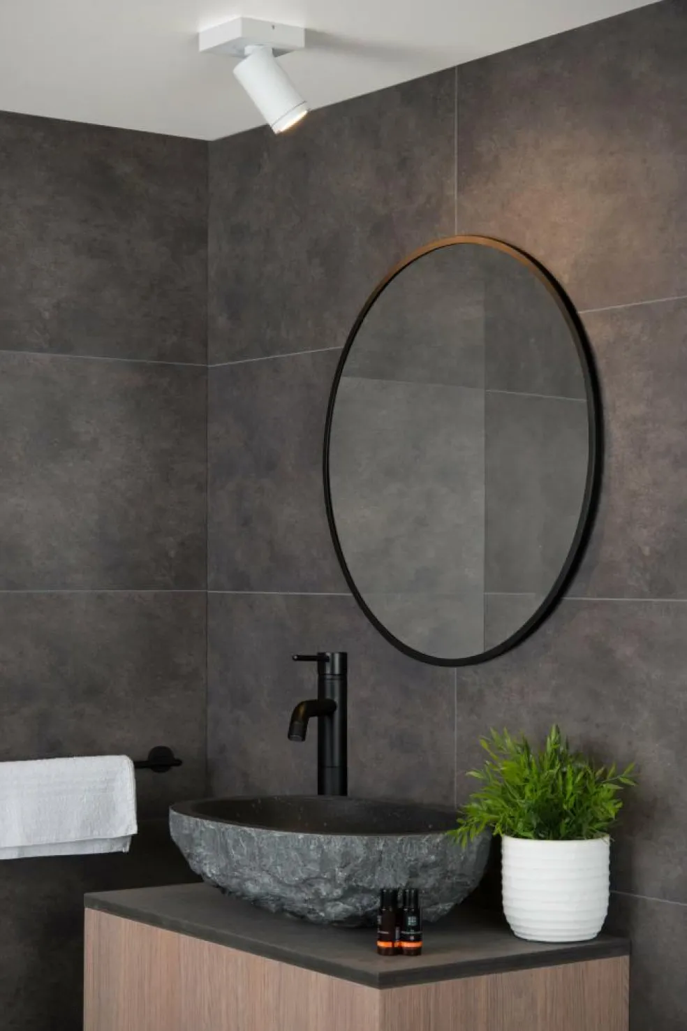 Plafondspot TAYLOR 1Del. Wit