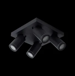 Plafondspot TAYLOR 4Del. Zwart
