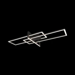 Plafonier SALINAS Met. Mat Zwart