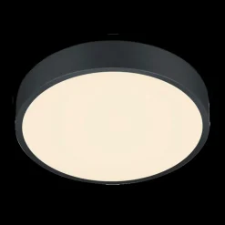 Plafonier WACO Ø30 Met. Mat Zwart