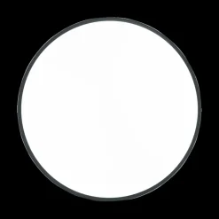 Plafonier WACO Ø50 Met. Mat Zwart