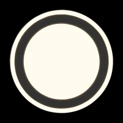 Plafonnier CARUS RD Ø34cm Mat Zwart