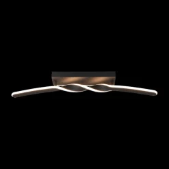 Plafonnier GINKO Metaal Mat Zwart