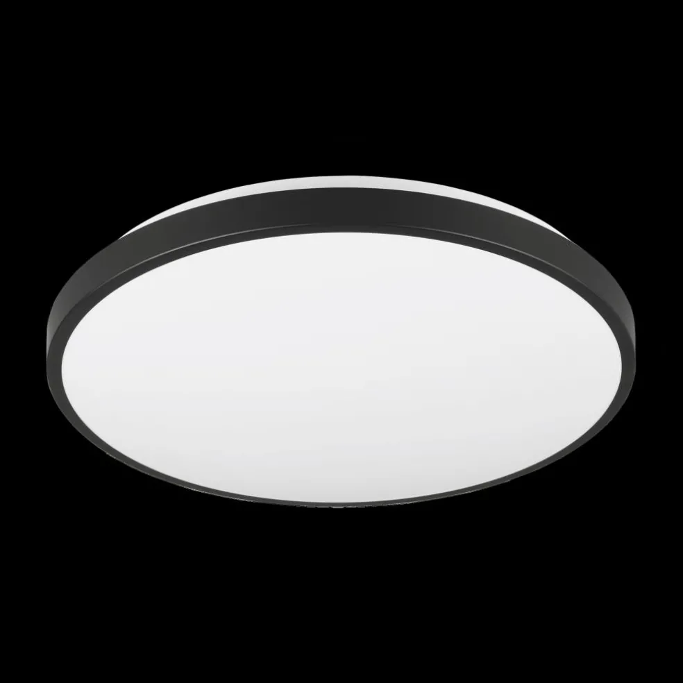 Plafonnier LOODY Rond Zwart