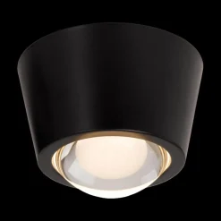 Plafonnier RIGON Mat Zwart