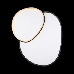 Plafonnier RISE XL Met. Mat Zwart/Goud