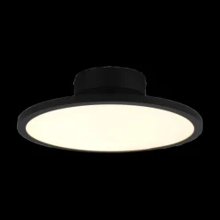 Plafonnier TRAY Met. Mat Zwart