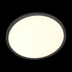 Plafonnier TRAY Met. Mat Zwart