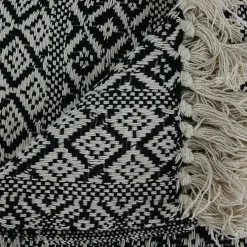 Plaid FRANGE Kat. Ecru/Zwart