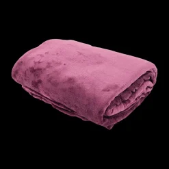 Plaid MICROF. G.Luxe 220 Aubergine