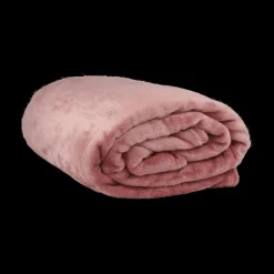 Plaid MICROF. G.Luxe 220 Vieux Rose