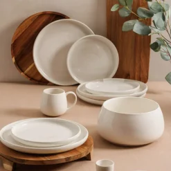 Plat Bord NOURA Ø27 Wit