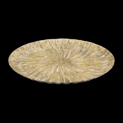 Plateau WILLARD Rond Metaal Goud