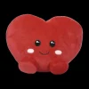 Pluche COEUR Hart Rood