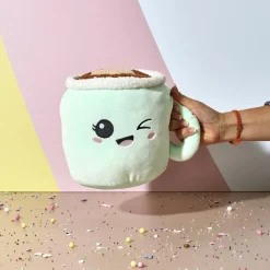 Pluche KAWAII Beker Mintgroen