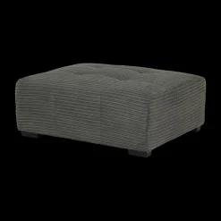 Poef LORETO Donkergrijs 119x100