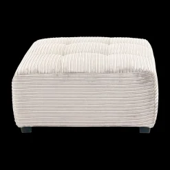 Poef LORETO Rib Beige 119x100