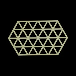 Potonderz. TRIANGLES XL Sil. Matcha Green