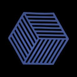 Potonderzetter HEXAGON Sil. Indigo