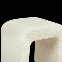 Pouf SEVGIR U-Vorm Bouclé Naturel