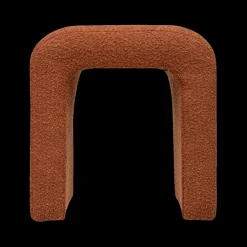 Pouf SEVGIR U-vorm Bouclé Terracotta