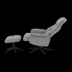 Relax MENNO met poef B77 Grijs