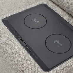 Relax-Sofa CHIOS USB Grijs B244