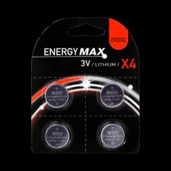 S/4 Batterij ENERGY MAX CR2032