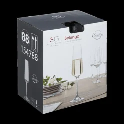 S/6 Champagneglas SELENGA 16cl