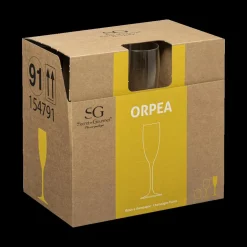 S/6 Champagneglazen ORPEA 16cl