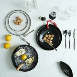 S/12 Cocktailprikkers APRO RVS M/Potje