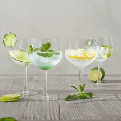 S/4 Ginglazen GINNI 70cl