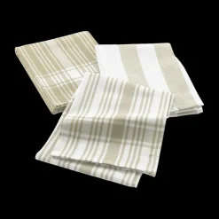 S/3 Keukenhanddoek BAYA Katoen Beige