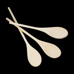 S/3 Lepels CUISINE Esdoornhout