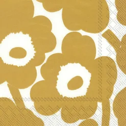 S/20 Servet UNIKKO Wit/Goud