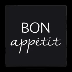 S/20 Serviet BON APPETIT Zwart