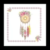S/20 Serviet DREAMCATCHER Roze