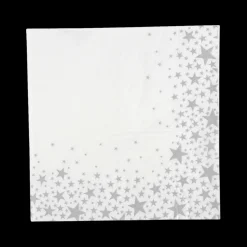 S/20 Serviet STARLING Wit/Zilver